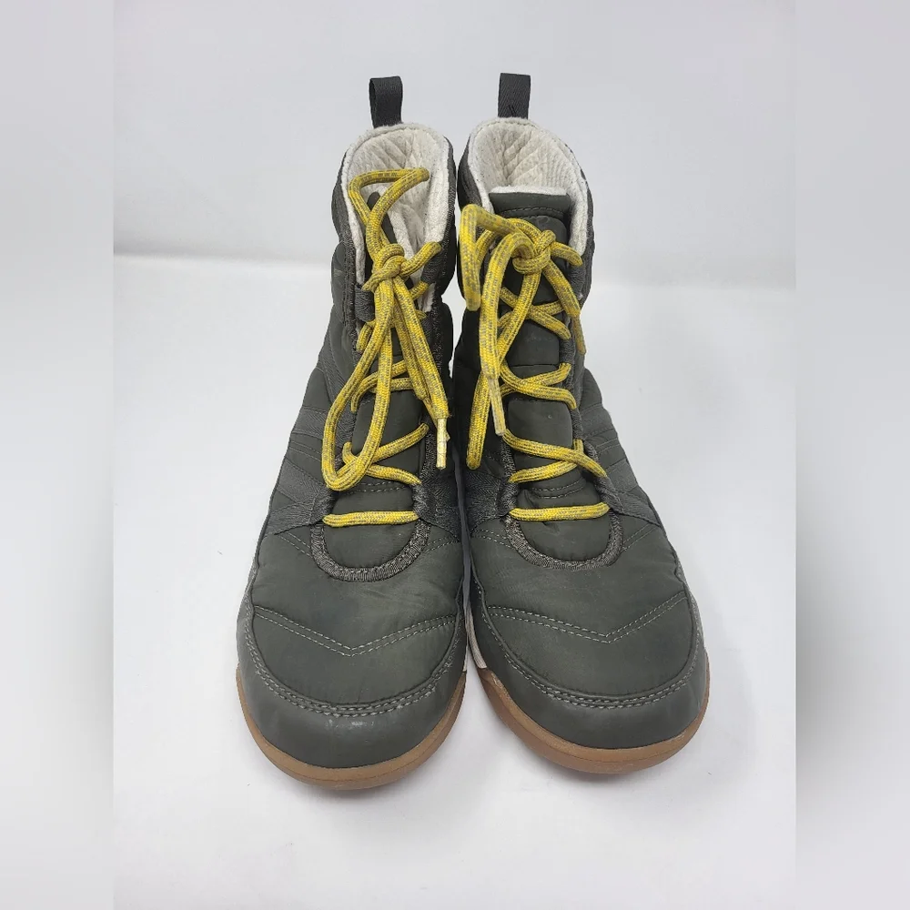 Sorel Women Size 10 Green Whitney II Short Lace Alpine Tundra‎ Boots Waterproof